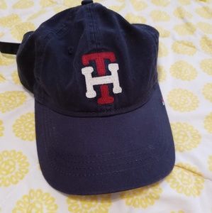 Tommy Hilfiger navy ballcap hat